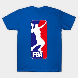 Flopping Basketball Association Logo T-Shirt